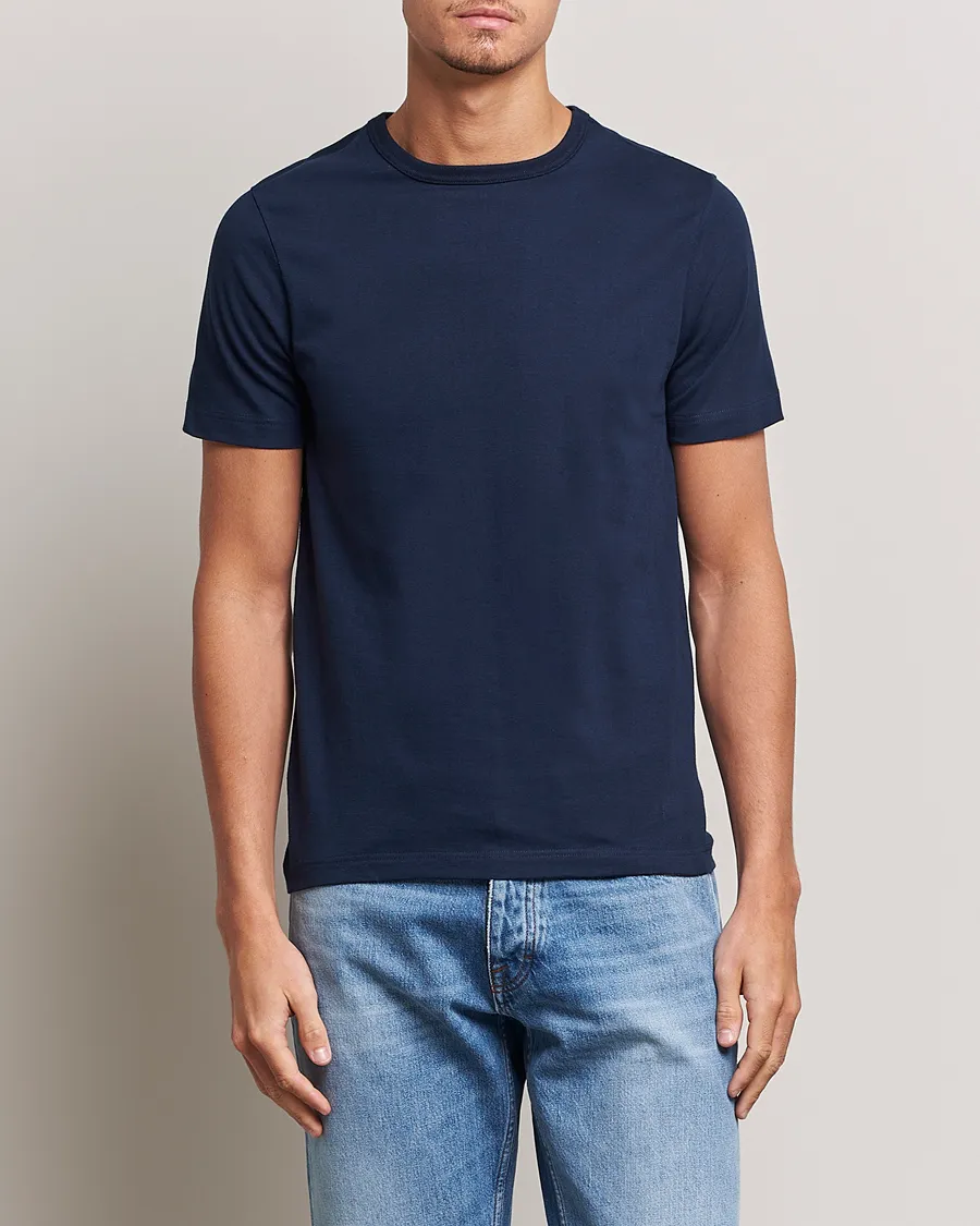 1950s Classic Loopwheeled T-Shirt Ink Blue