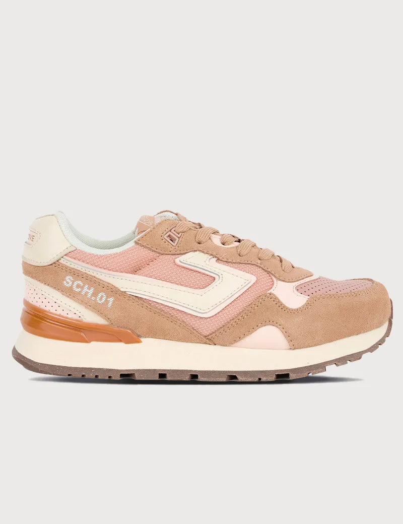 Baskets Femme Cape Code Runner Beiges