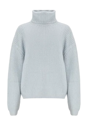 BELLEROSE  Pull col roulé - Bleu