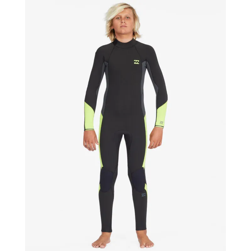 Billabong 4/3 mm Absolute Back Zip GBS - Combinaison de surf enfant | Hardloop