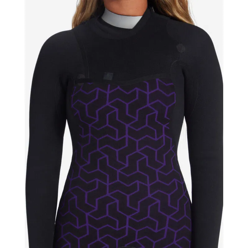 Billabong 4/3 mm Furnace Comp Chest Zip - Combinaison de surf femme | Hardloop
