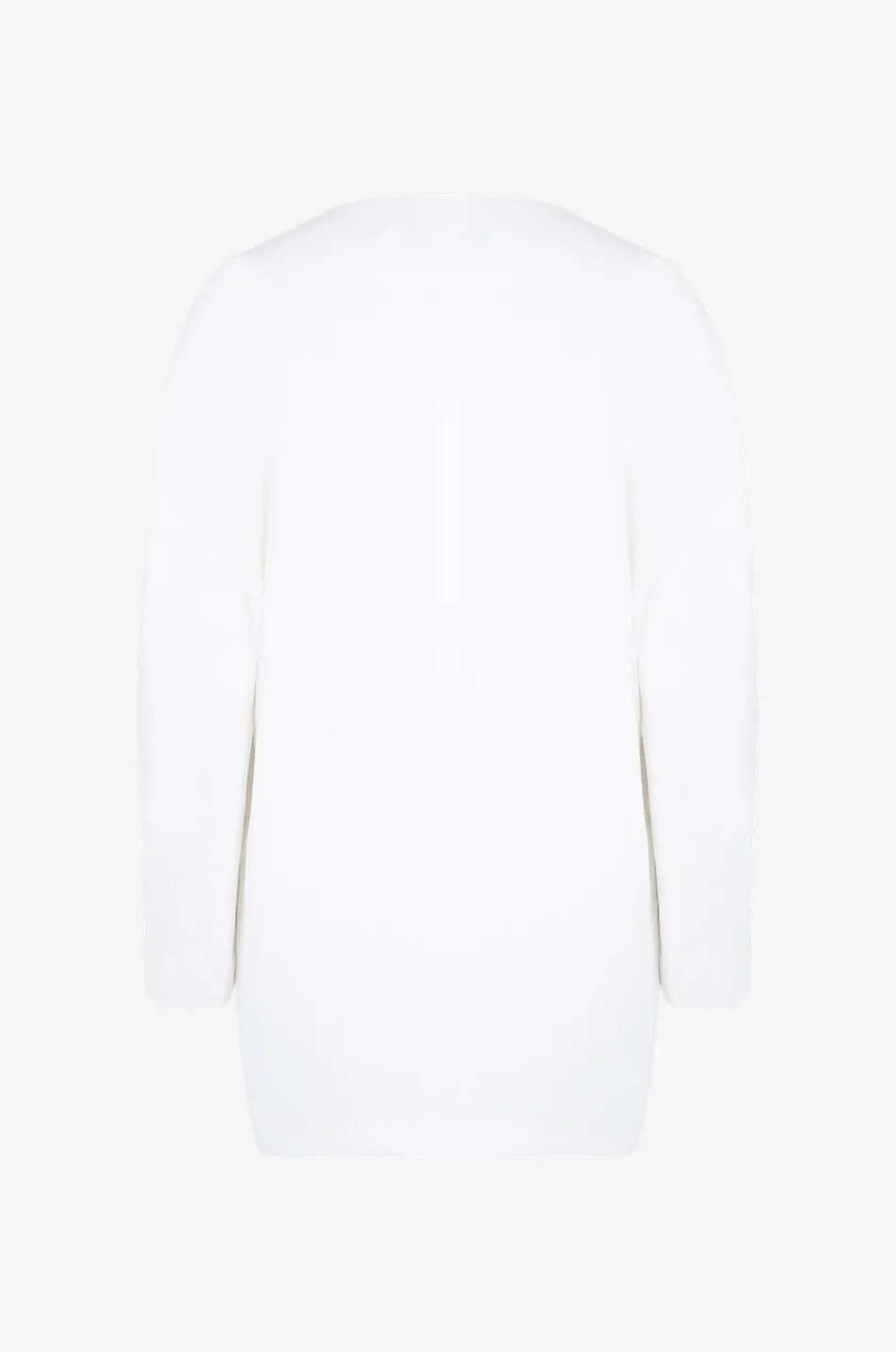 Blazer oversize croisé en lin mélangé