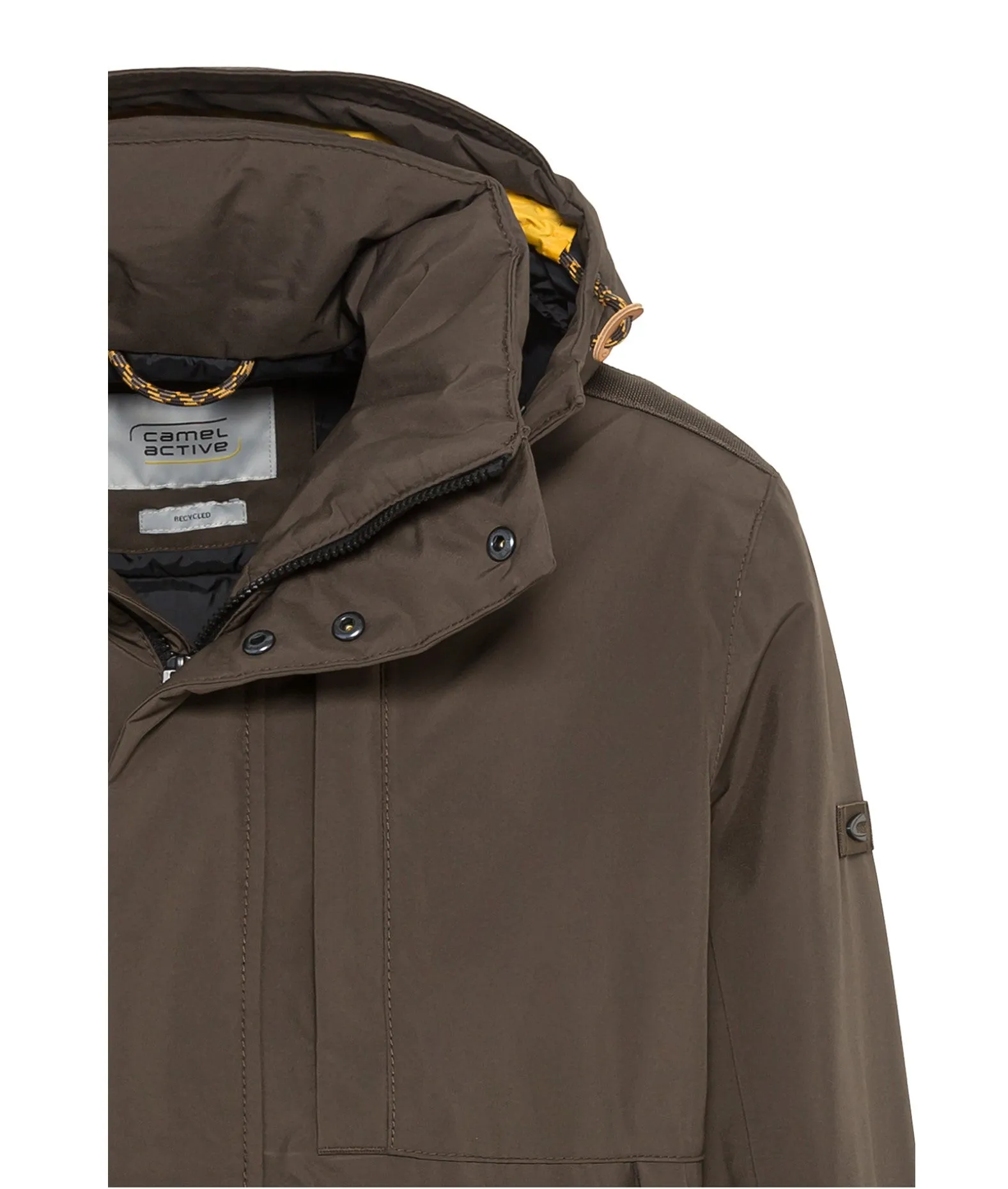 CAMEL ACTIVE PARKA GRANDE LONGUEUR Kaki