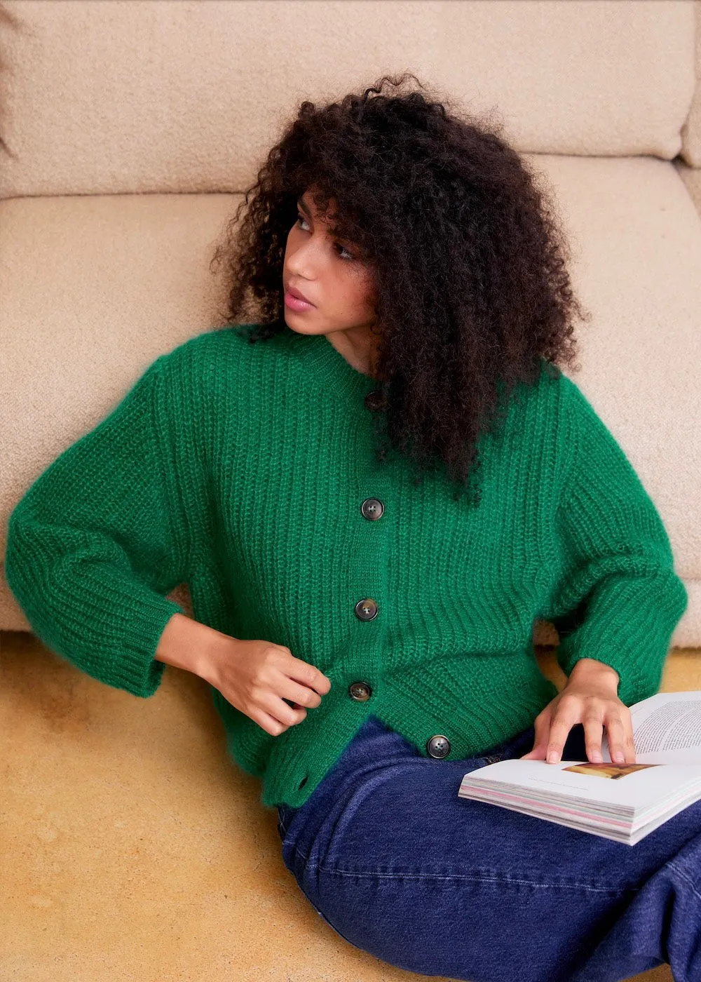 Cardigan Mohair Nikita