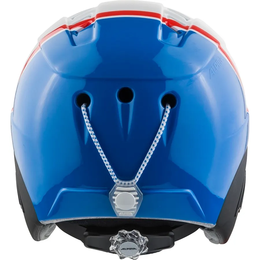 Casque de Ski Alpina Junior Carat White Red Blue