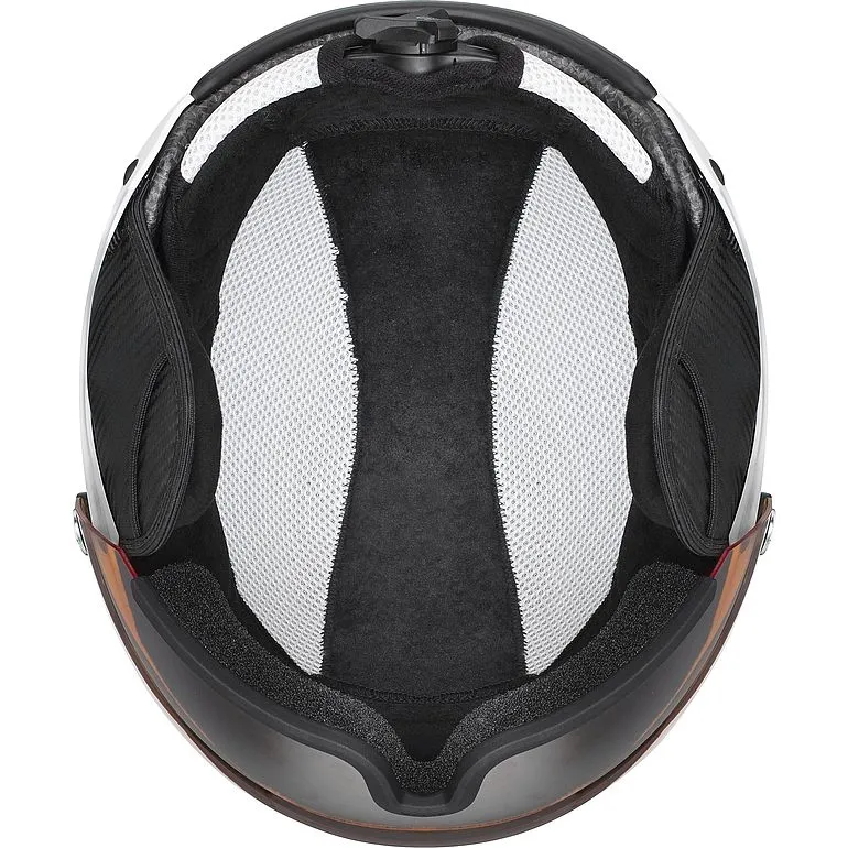 Casque de Ski Uvex Unisex 500 Visor White/Black Mat
