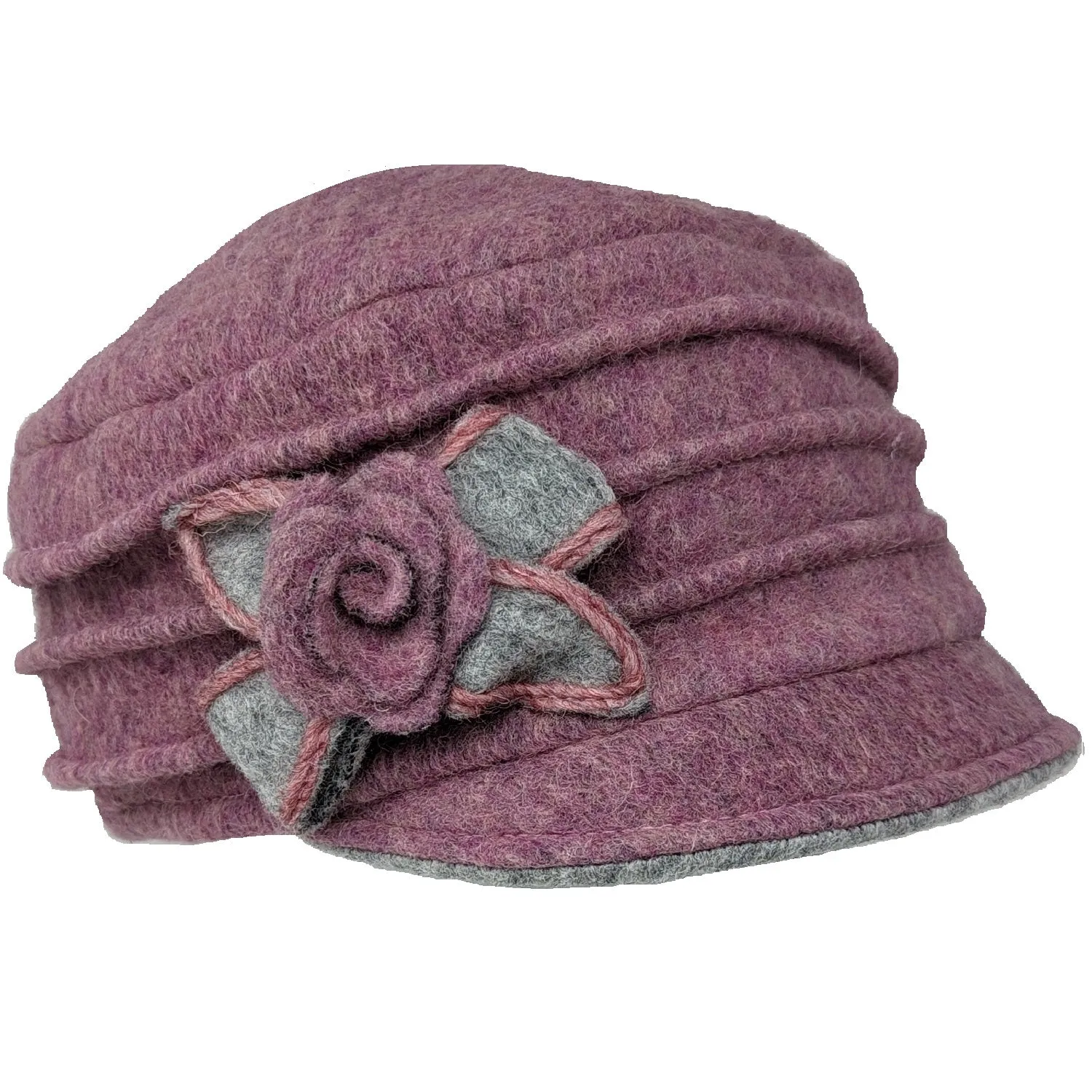 Casquette de laine bouillie