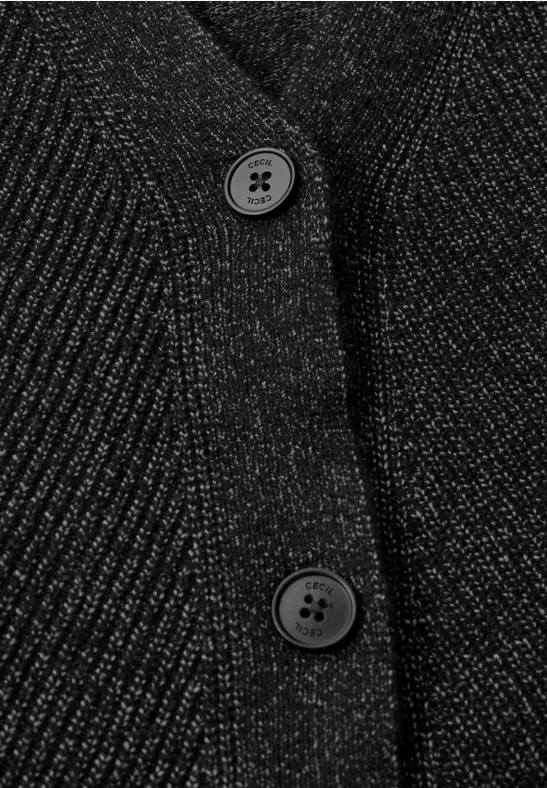 CECIL Cardigan à structure mixte 