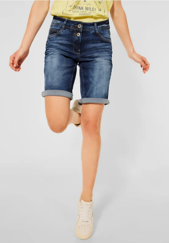 CECIL Short en jean loose fit  - Style SCARLETT