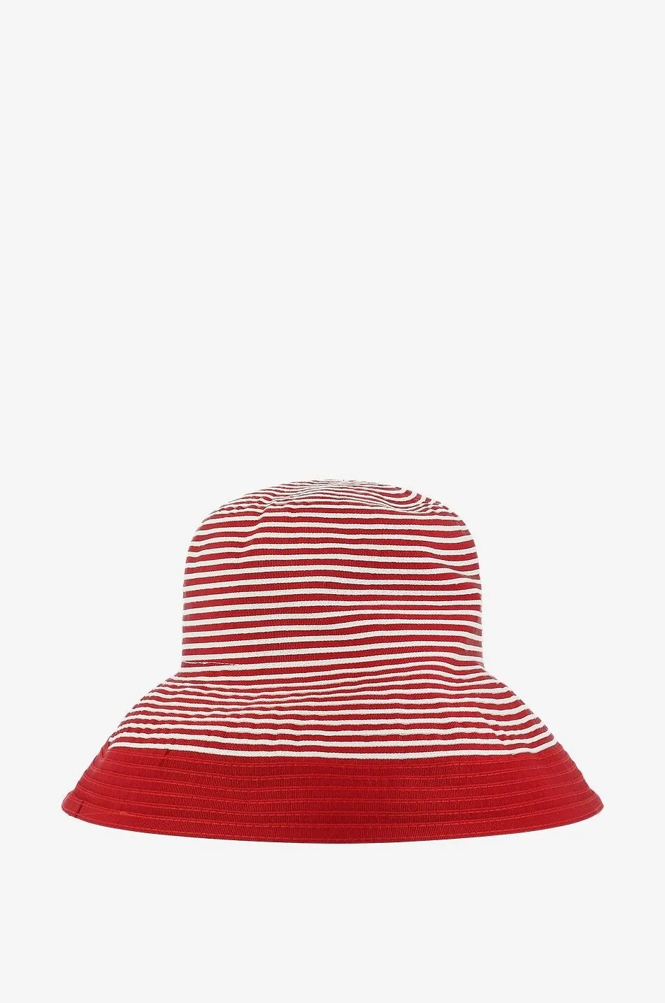 Chapeau cloche en coton et viscose