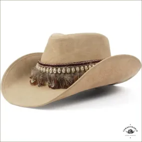 Chapeau Country Cuir