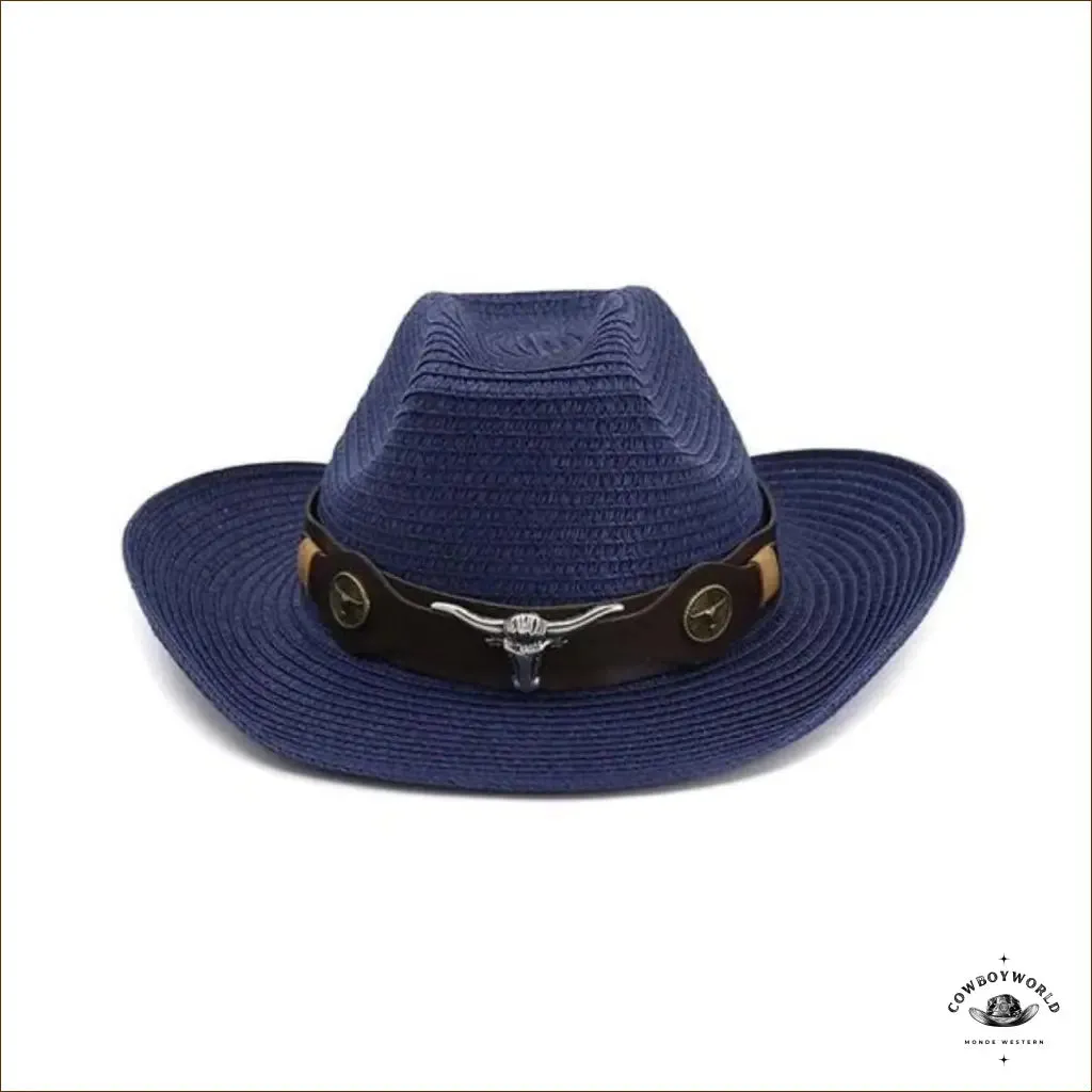Chapeau de Paille Cowboy Homme