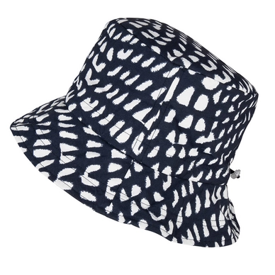 Chapeau de Pluie Happy Rainy Days Foldable Hat Myra Graphic Midnight Blue White