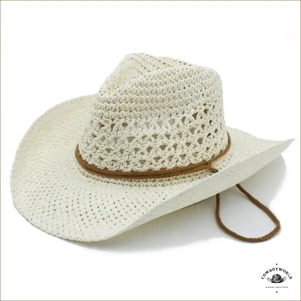 Chapeau Western Femme Blanc
