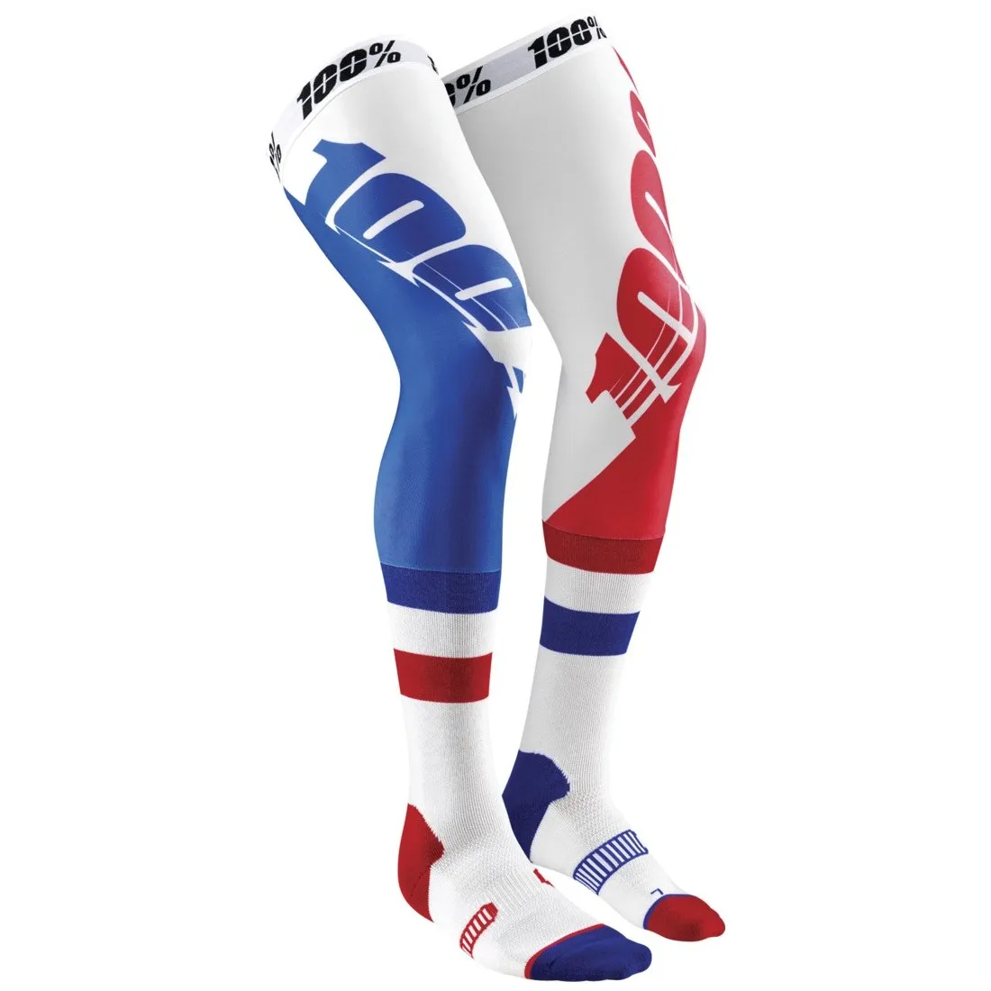 Chaussettes 100% Rev MX blanc