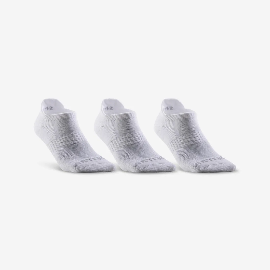 CHAUSSETTES DE SPORT BASSES ARTENGO RS 500 LOT DE 3