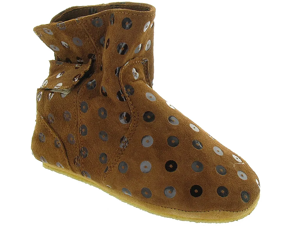 chaussons et pantoufles -  - bebe mixte - Cuir - Blanc - Easy peasy