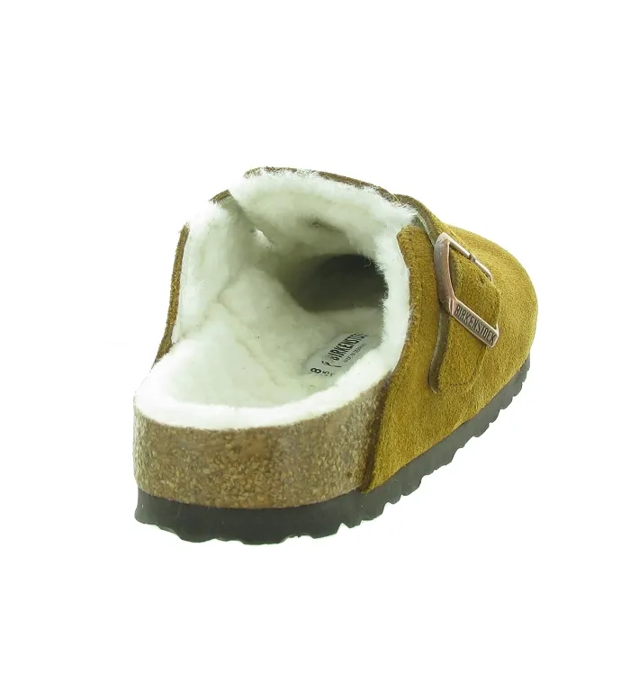 chaussons et pantoufles - Mules Sabots - femme - Nubuck - Blanc - Birkenstock