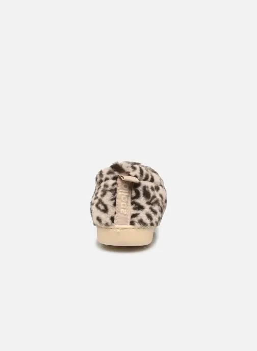 Chaussons - mule anleo bleu femme - Multicolore
