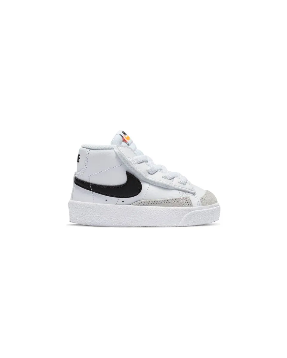 chaussures mode enfant NIKE BLAZER MID  77 (TD) Blanc