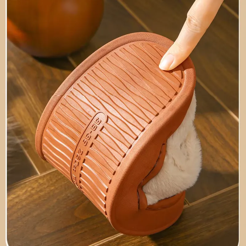 Daphné - Chaussons pour Femme à Bout Fermé Doux et Confortables