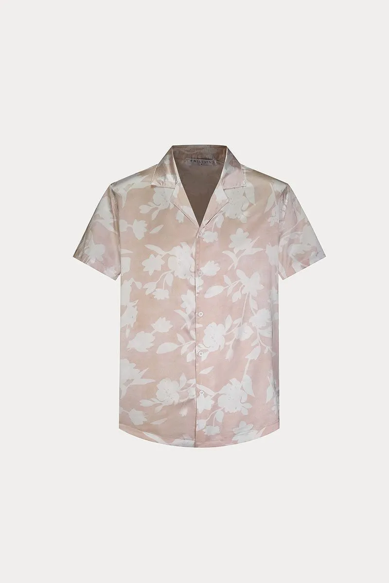 Ensemble chemise short à motifs