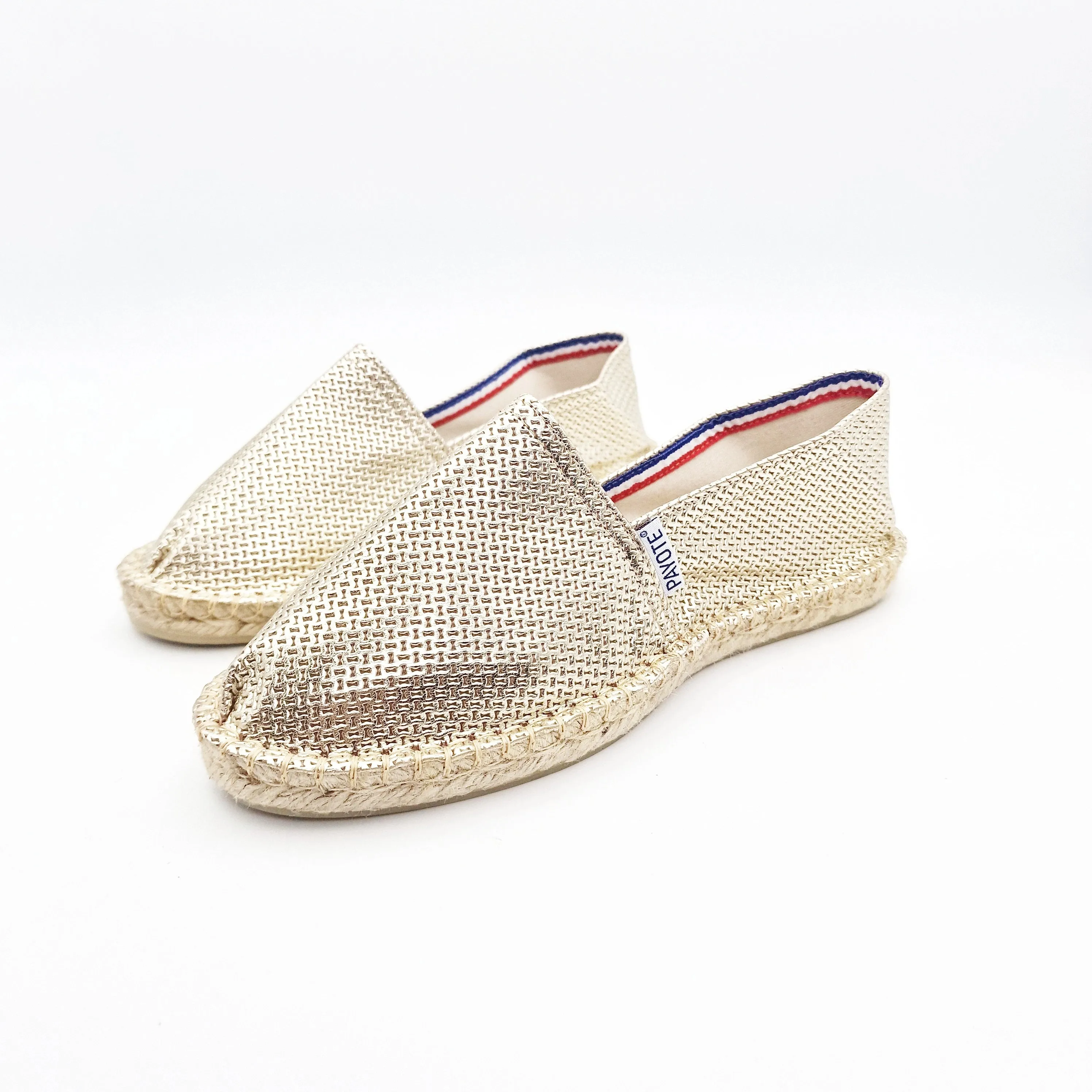 Espadrille Estelle argentée