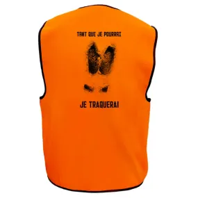 Gilet de chasse – Tant que je pourrai je traquerai