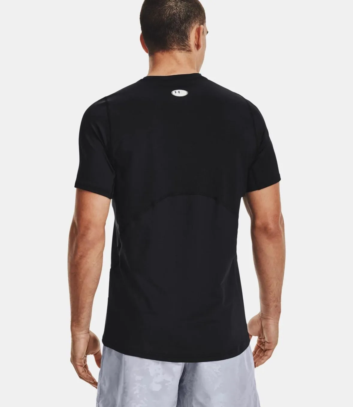 Haut ajusté à manches courtes HeatGear® Armour pour homme - Noir - Under Armour