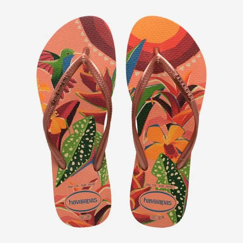 Havaianas Slim Tropical - Tongs femme | Hardloop