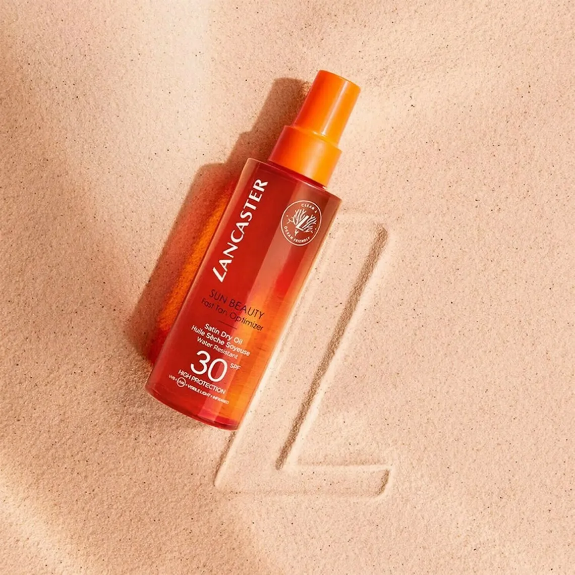 Huile Sèche Soyeuse Accélératrice De Bronzage Spray Spf30 - Sun Beauty | 3 Suisses