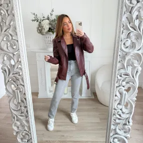 JEAN MOM FIT GRIS CLAIR