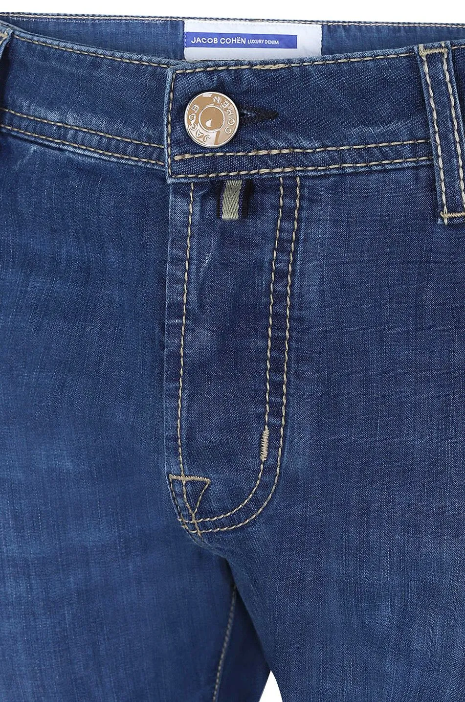 Jean slim en coton et viscose Nick