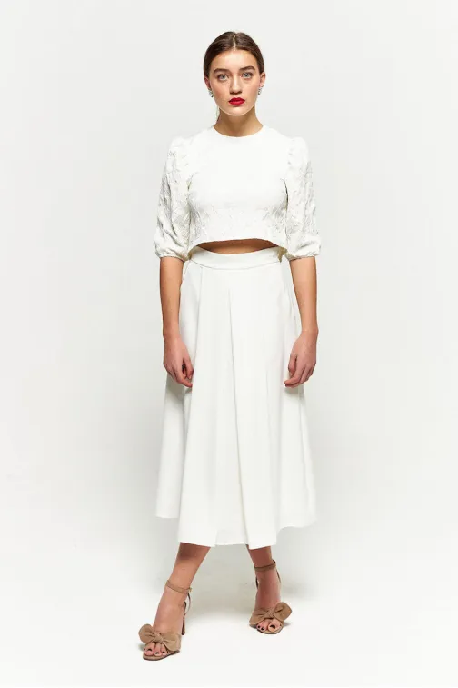 JUPE GEORGIA - COLLECTION BLANCHE