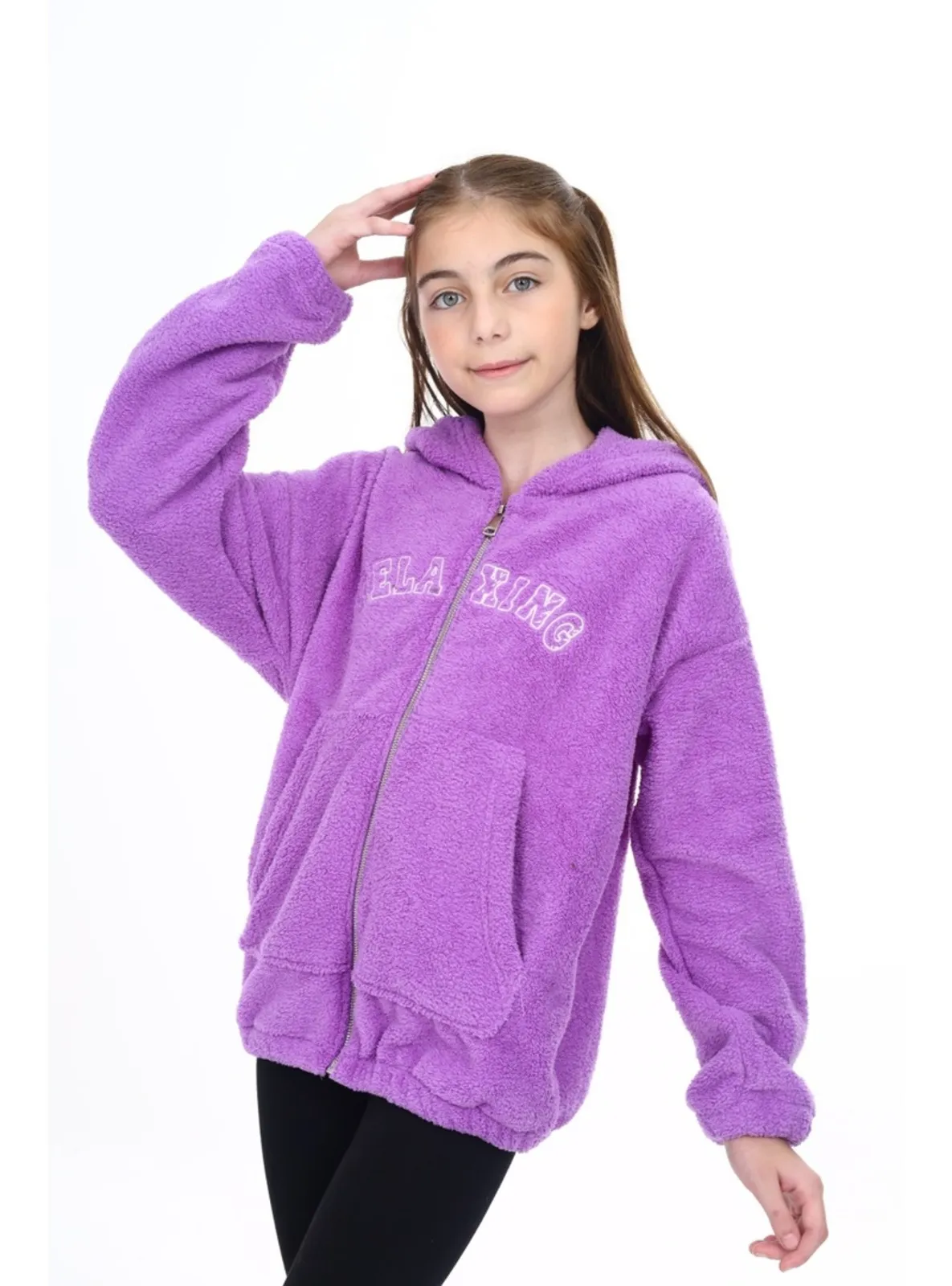 Lilac - Girls` Cardigan/Vest