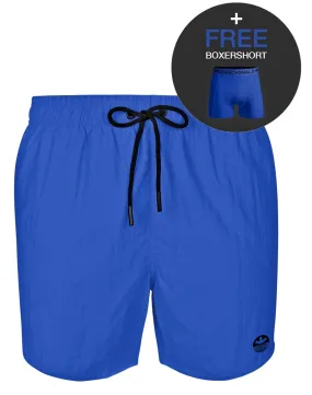 Maillot de Bain Muchachomalo Homme Solid Blue 23