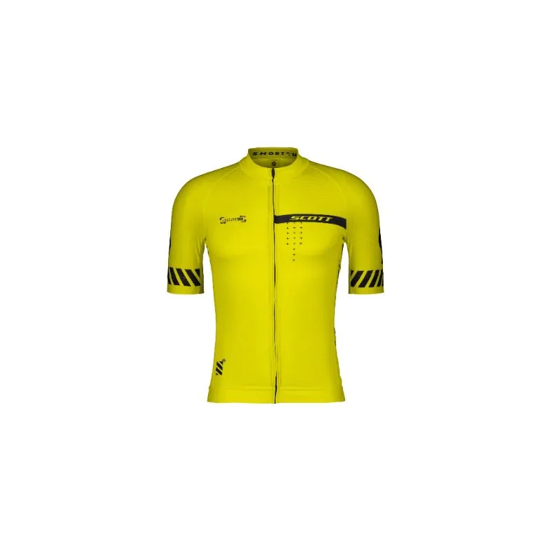 Maillot vélo MAILLOT SCOTT RC PRO Yellow 2024 Chez SportAixTrem