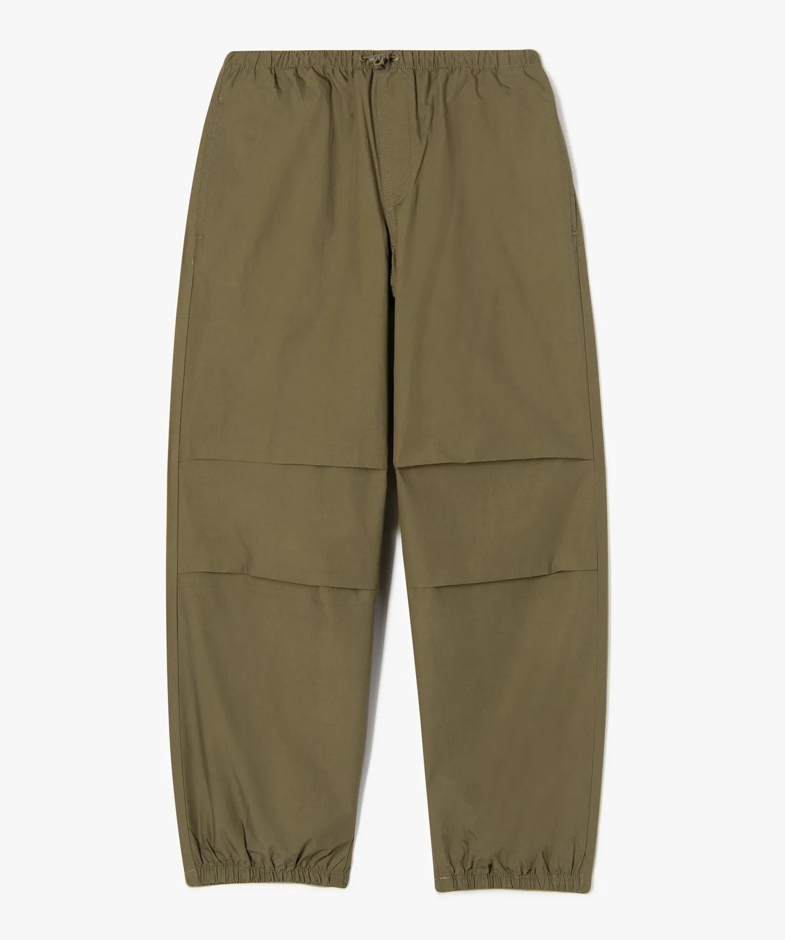 pantalon ample resserre aux chevilles avec ceinture elastique fille vert pantalons