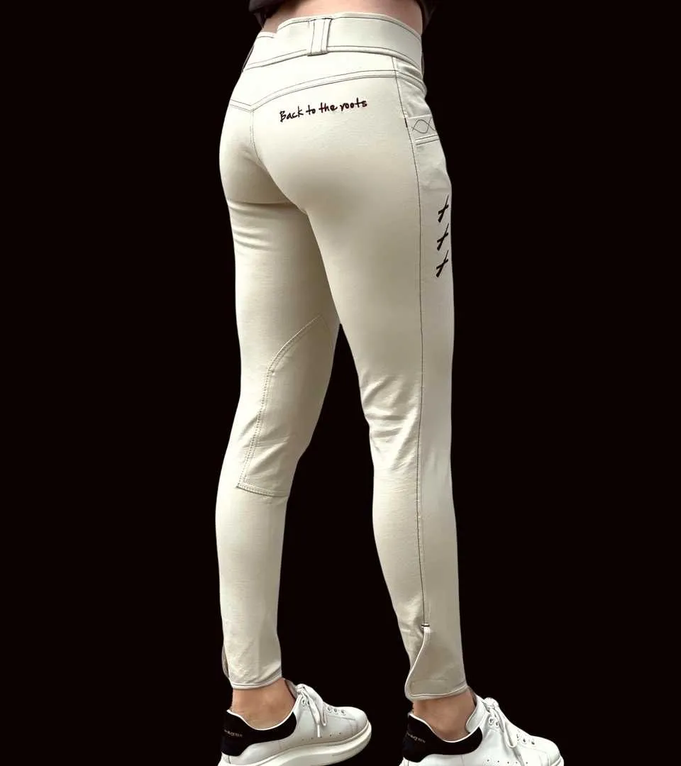Pantalon d'équitation Origin-AL Beige