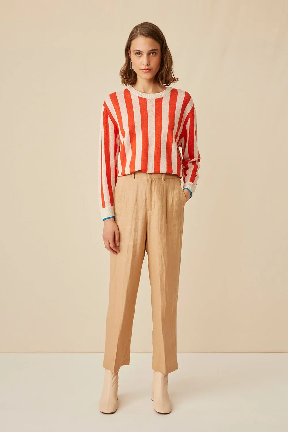 Pantalon EILINE Beige