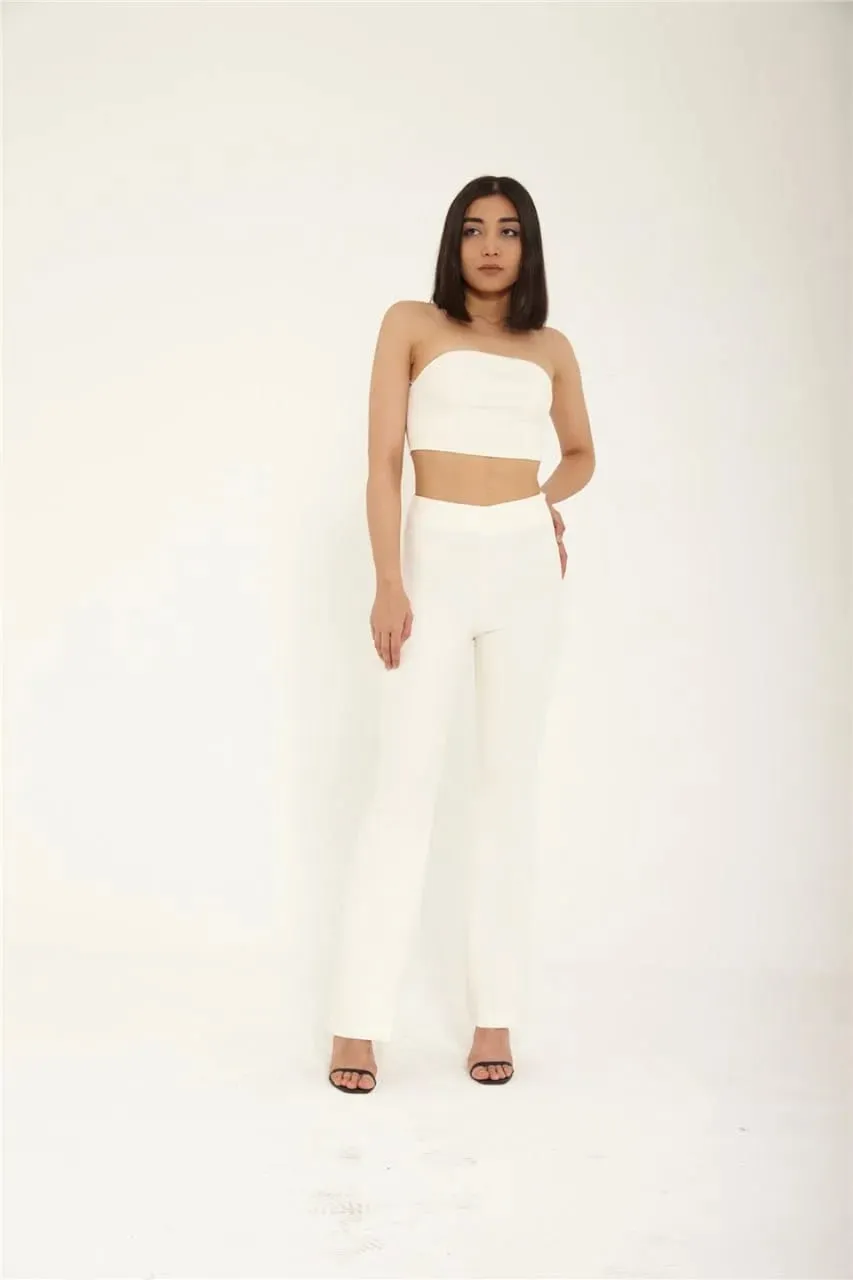 Pantalon évasé