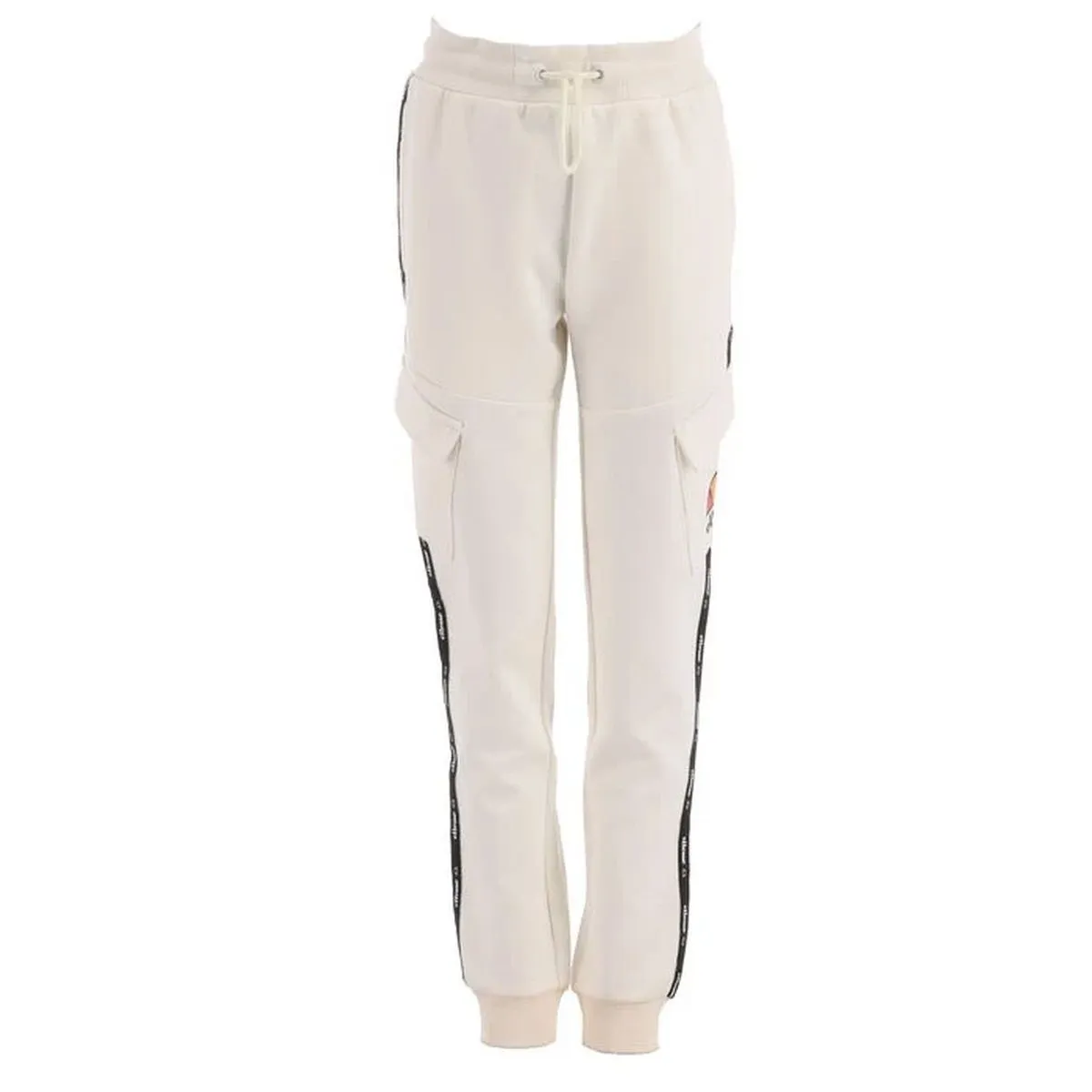 Pantalons Ellesse leelu jog cargo tape pant, blanc