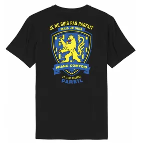 Parfait Franc-Comtois - T-shirt imprimé dos coton bio et impression FR