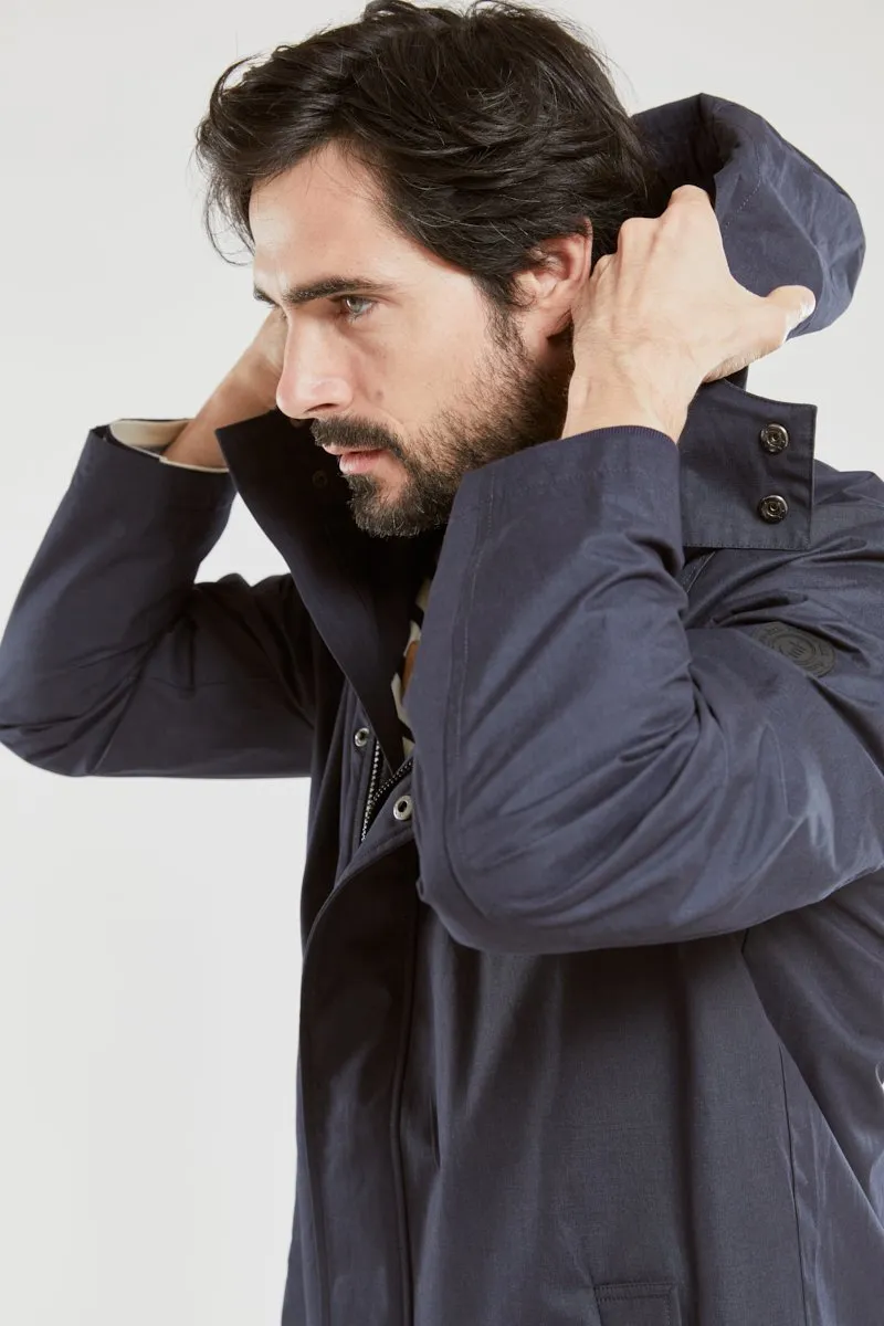 Parka légère à capuche