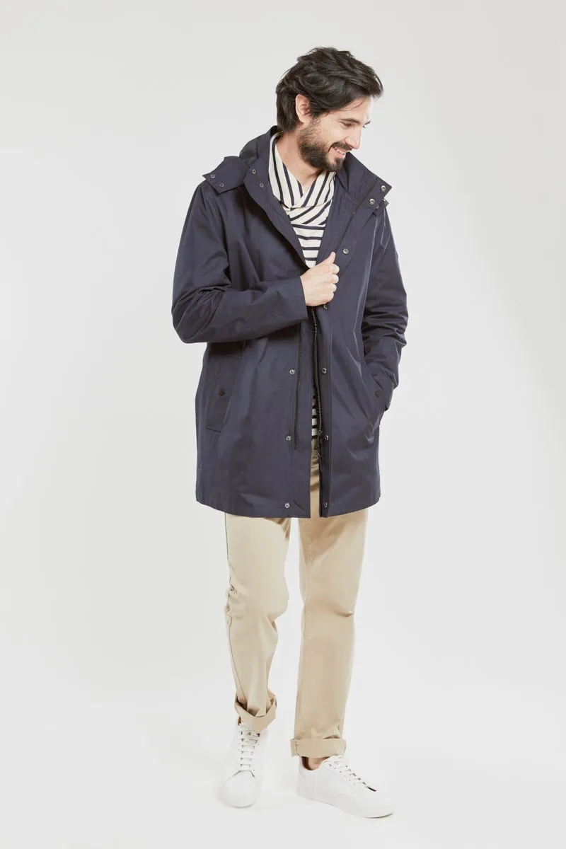 Parka légère à capuche
