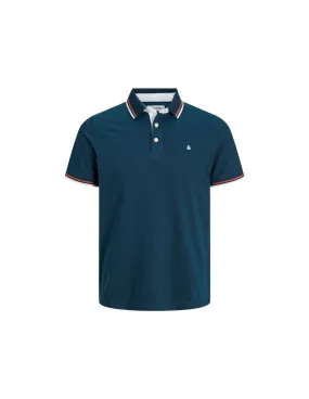 Polo Homme Jack & Jones Epaulos Sailor Blue