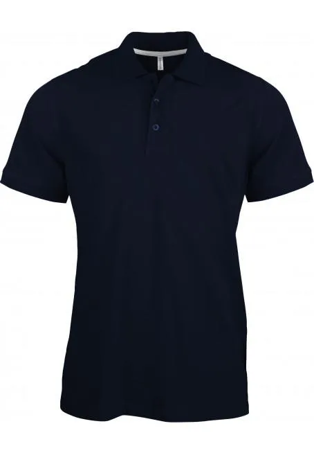 Polo manches courtes Kariban marine