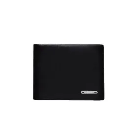 Portefeuille 2 volets Noir en cuir Guess Maroquinerie - Portefeuille & Porte cartes Homme sur MenCorner