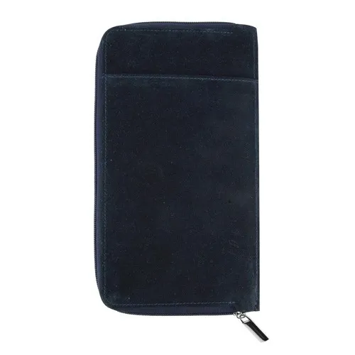 Portefeuille de voyage personnalisé en cuir - NUBUCK