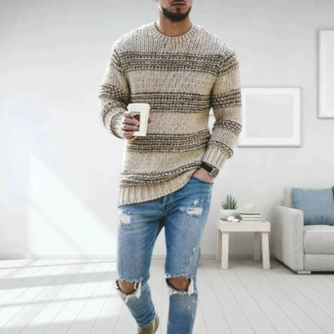 Pull en maille pour hommes